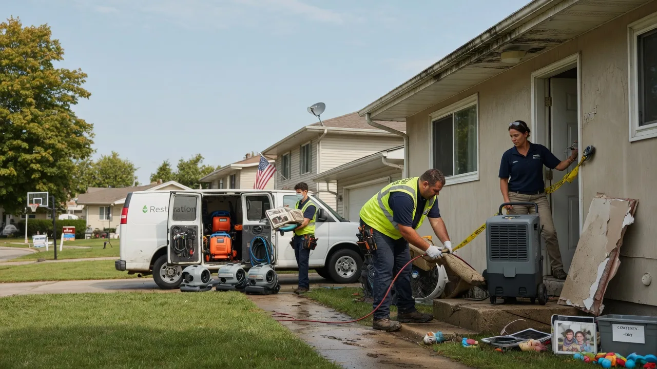 Water Damage Restoration in Beach Park, IL near me
